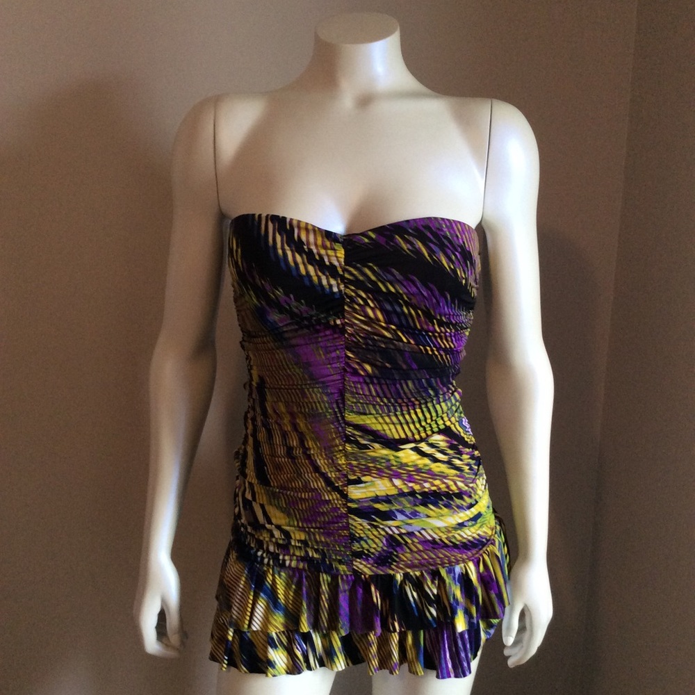 Seduction Strapless mini dress